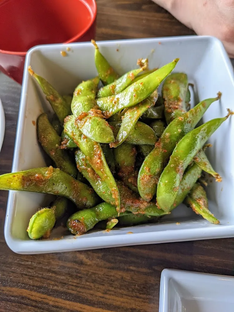 Garlic Edamame